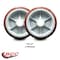 Service Caster Regency 60082PU U-Boat Replacement Wheel Set - Regency Cart - REG-SCC-PPUD820-2 - alternate 2